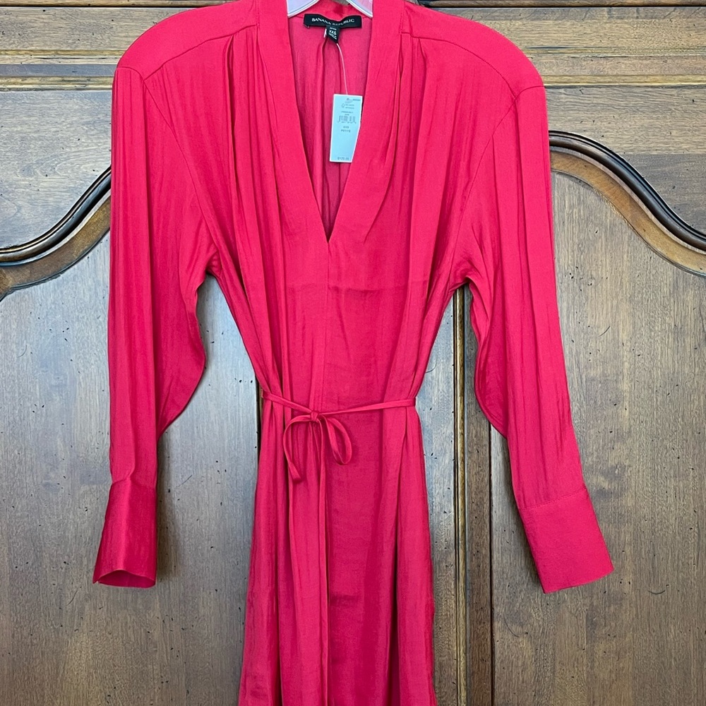Banana Republic Silk Shirtdress